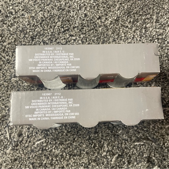 Cooking Concepts 1.5 oz Dessert Shot Glasses 2 Packs Total 6 Glasses New 2.75” - Picture 3 of 5